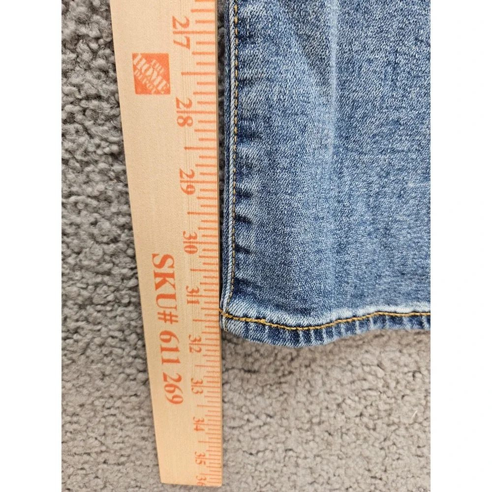 Lucky Brand 329 Classic Straight Jeans 40x32 Blue Medium Wash Denim Casual
